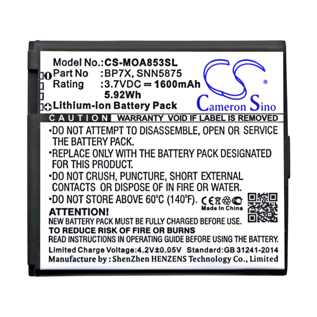 Mobile Phone Battery Motorola Droid Pro A957