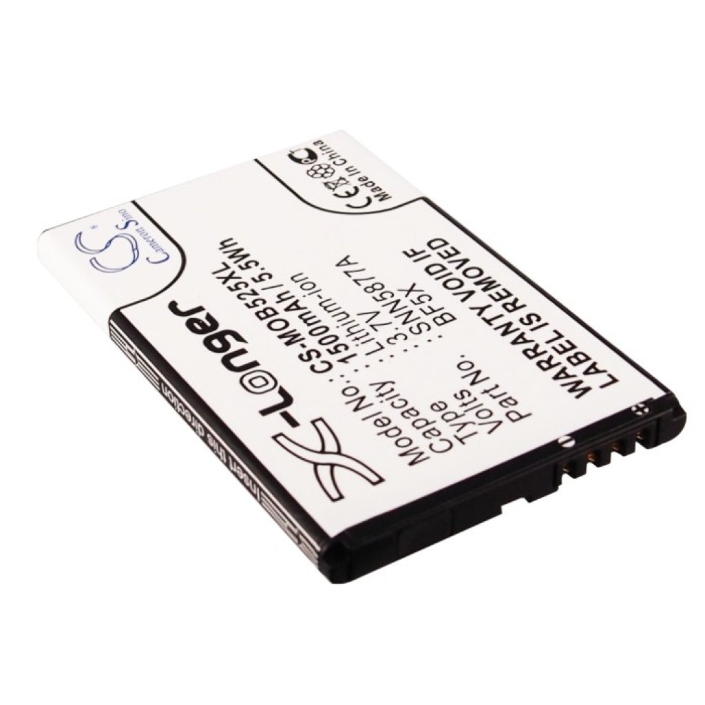 Batterie de téléphone portable Motorola CS-MOB525XL