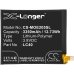 Compatible battery replacement for Motorola LC40