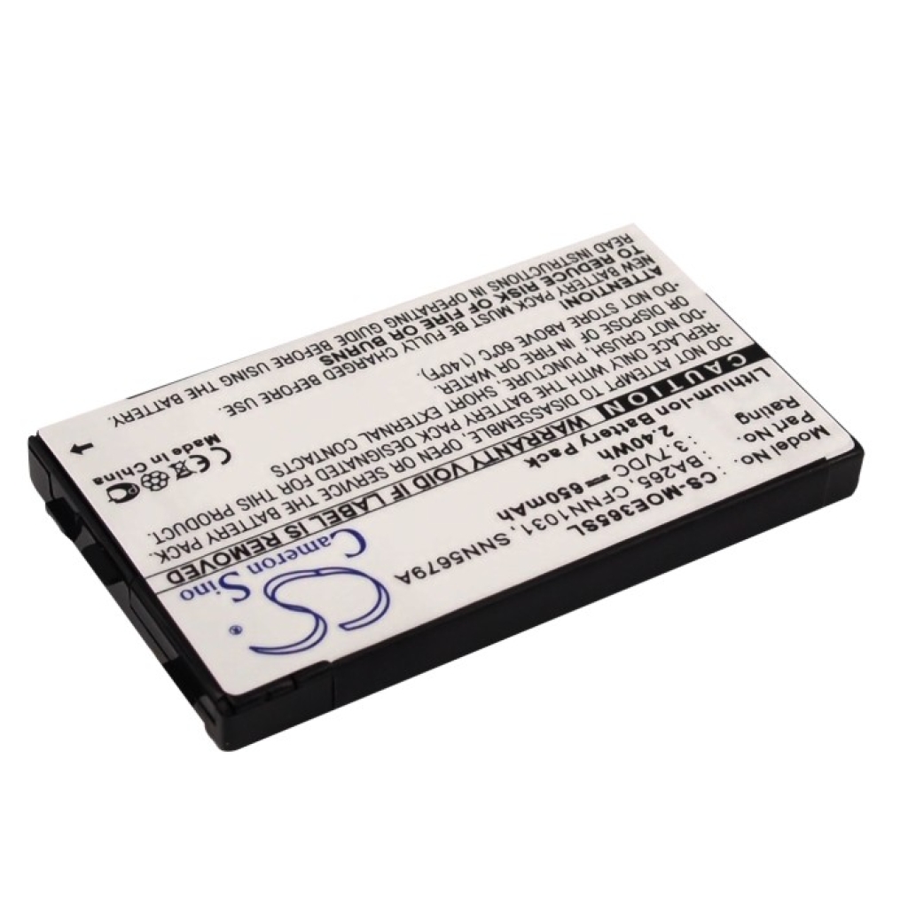 Batterie compatible avec Motorola CS-MOE365SL