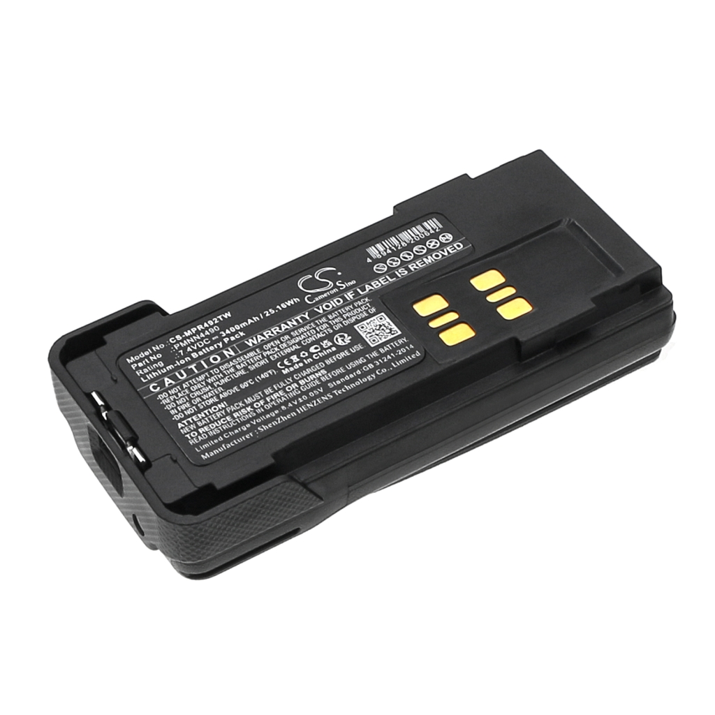 Batterie radio bidirectionnelle Motorola CS-MPR492TW