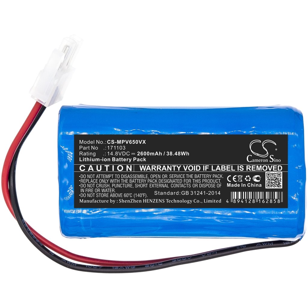Remplacement de batterie compatible pour Mamibot 171103