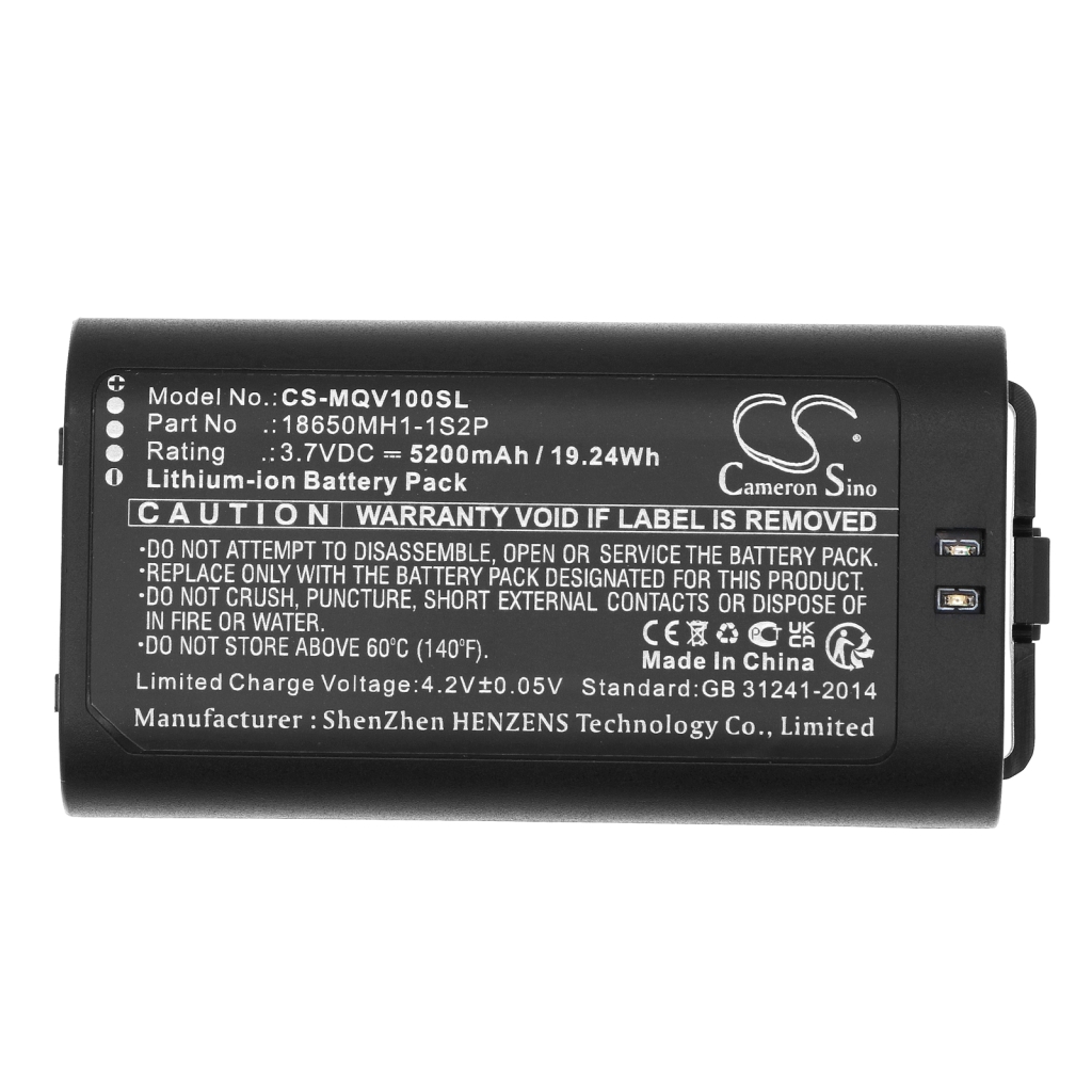 Batterie de caméra de sécurité domestique Myq CS-MQV100SL