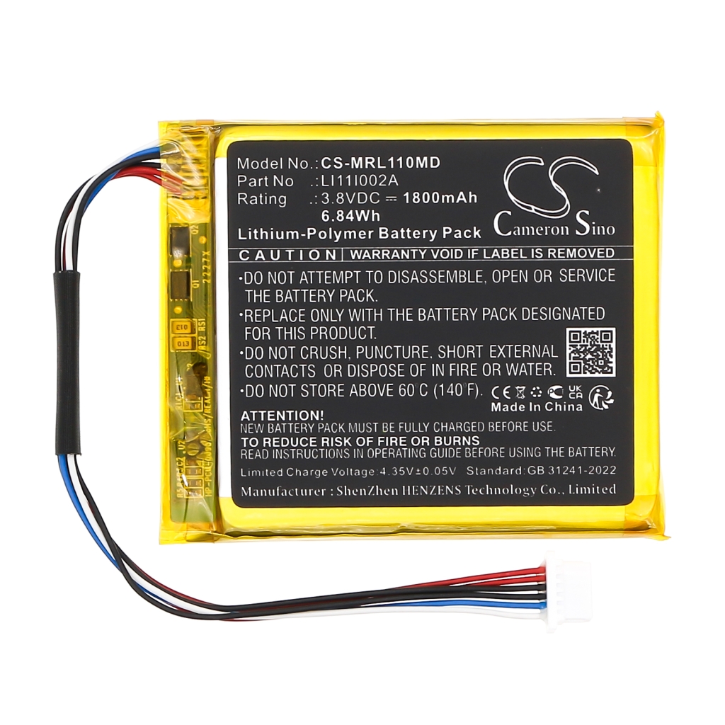 Batterie médicale Mindray CS-MRL110MD