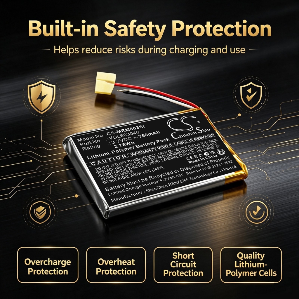 Batterie compatible avec Marshall CS-MRM603SL