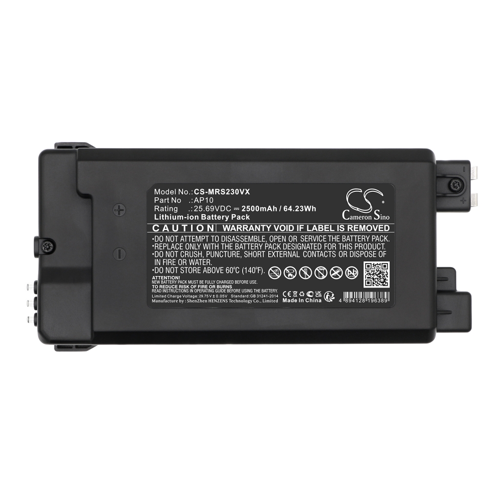 Batterie à vide Miele CS-MRS230VX