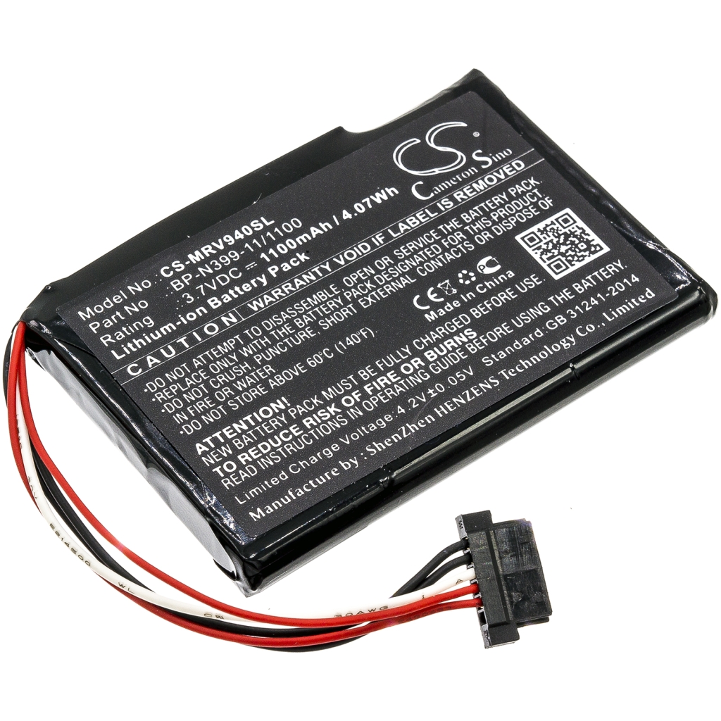Batteries GPS, Navigator Battery CS-MRV940SL