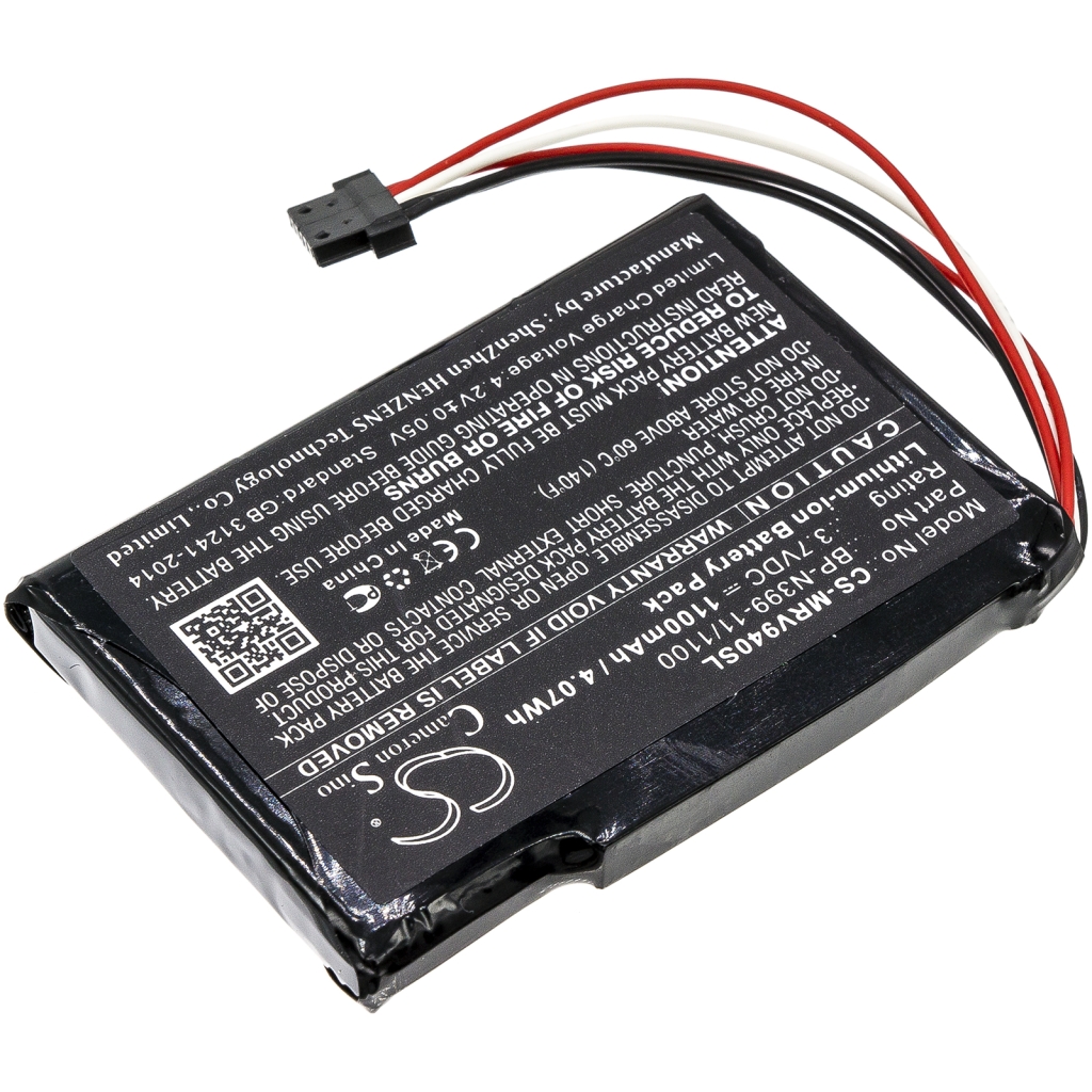 Batteries GPS, Navigator Battery CS-MRV940SL