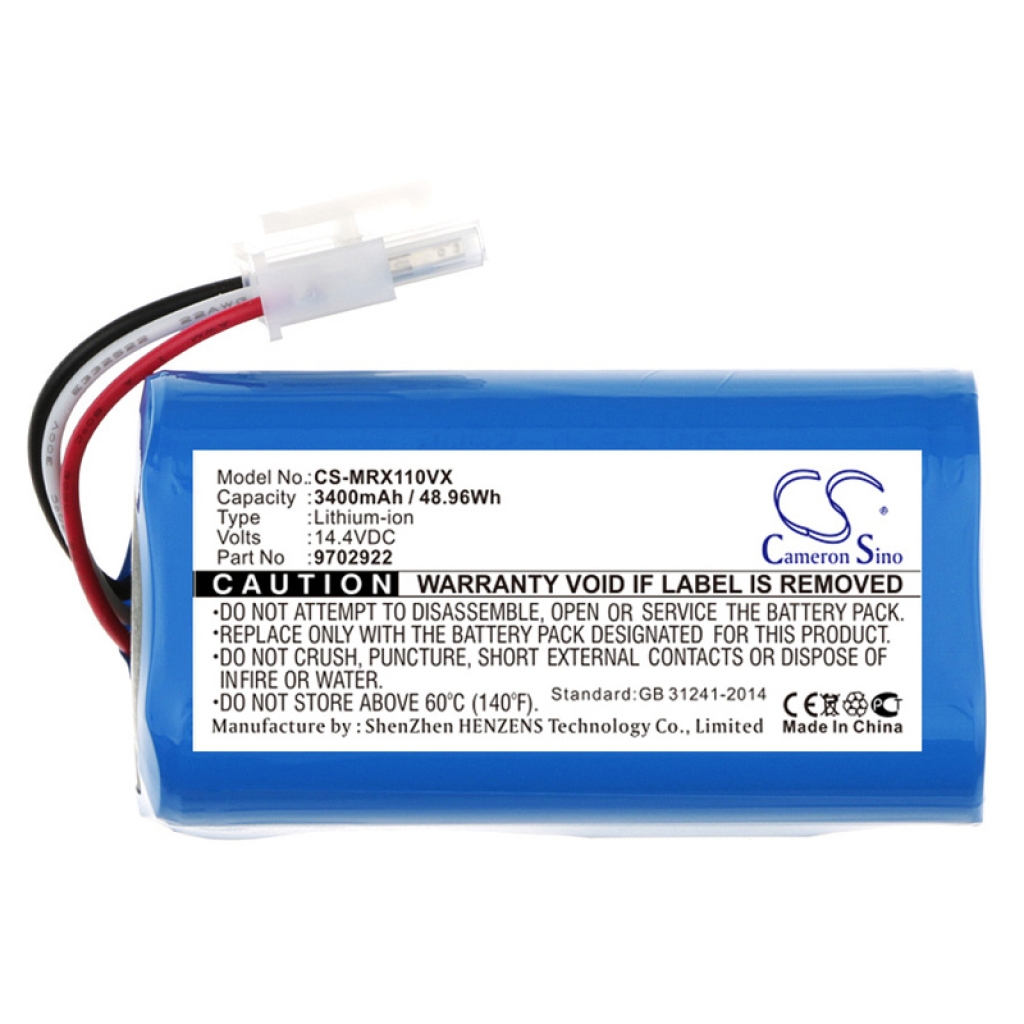 Batterie à vide Miele CS-MRX110VX