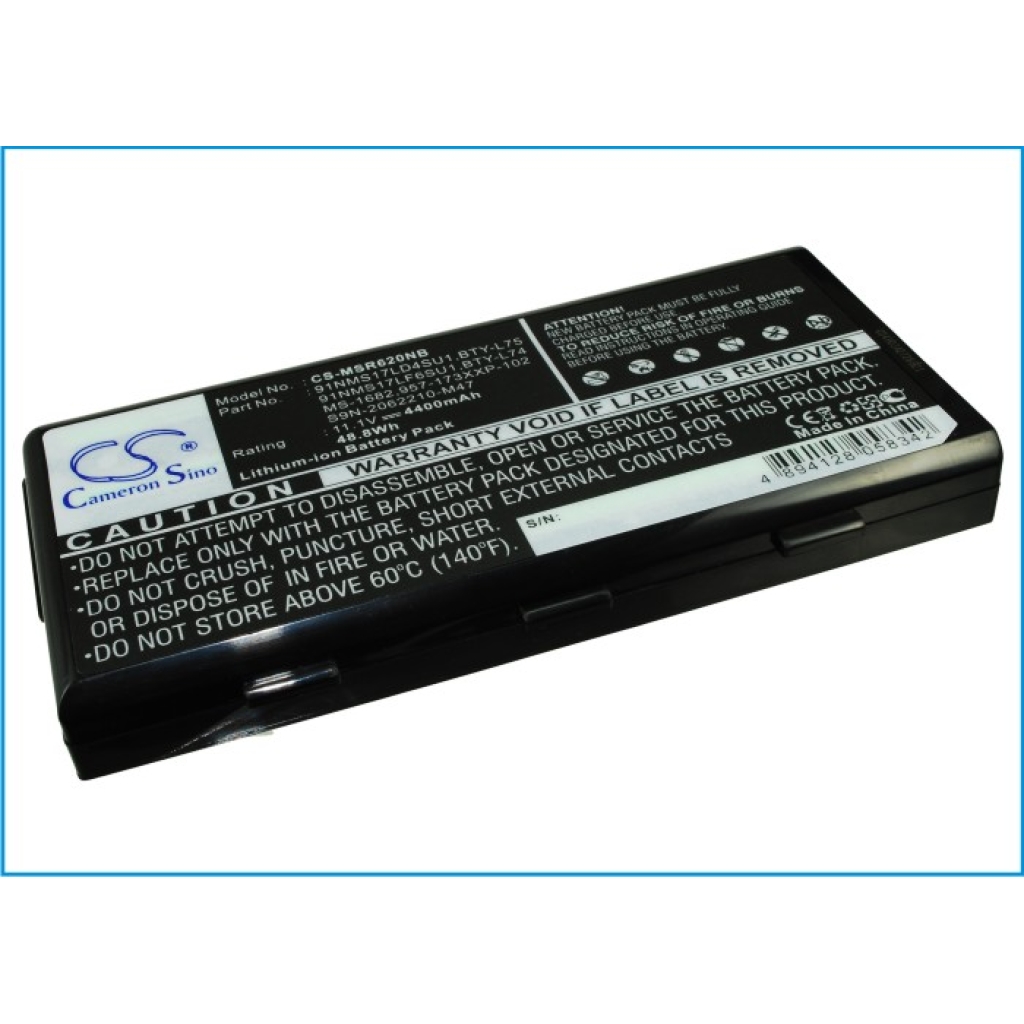 Notebook battery MSI CR700-221XSK