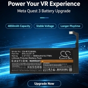Batterie compatibleWith Battery VR