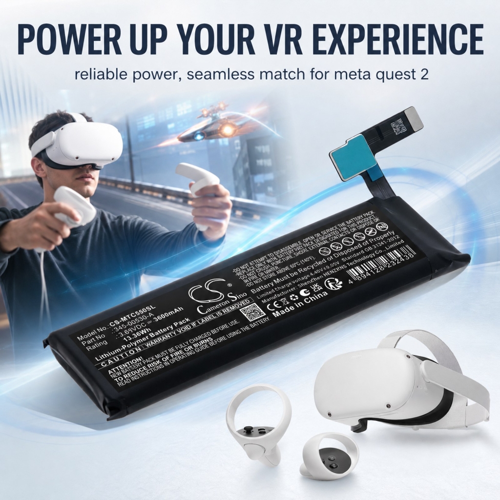 Batterie compatible avec Battery VR