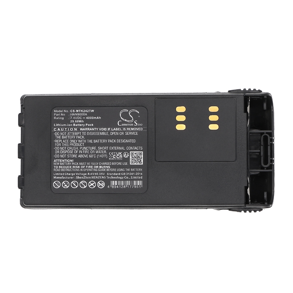 Batterie compatible avec Motorola CS-MTK242TW