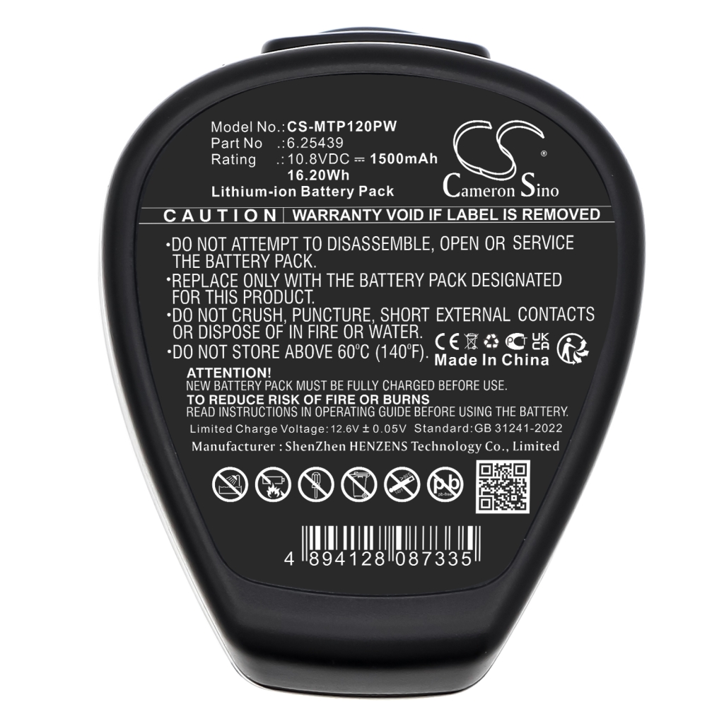 Batterie industrielle Metabo CS-MTP120PW