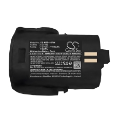 Remplacement de batterie compatible pour Metabo 