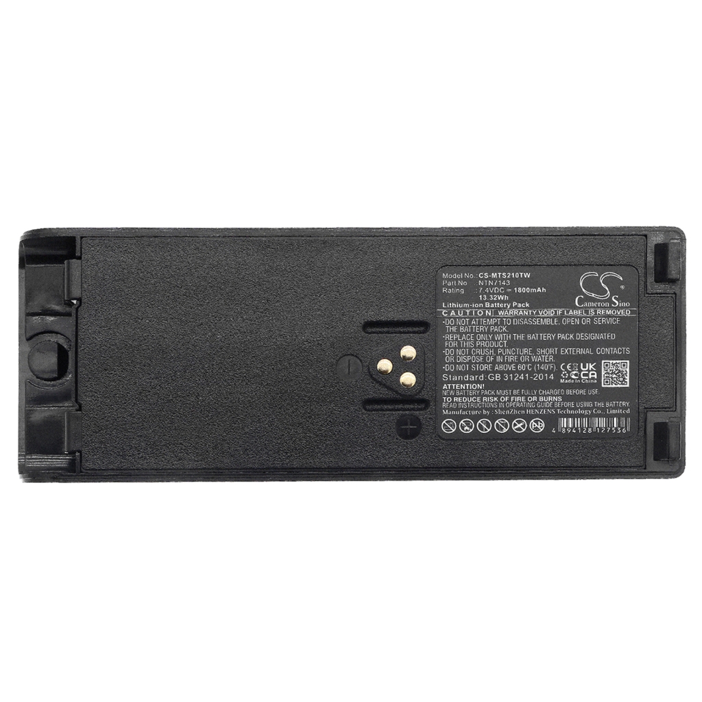 Batterie radio bidirectionnelle Motorola CS-MTS210TW
