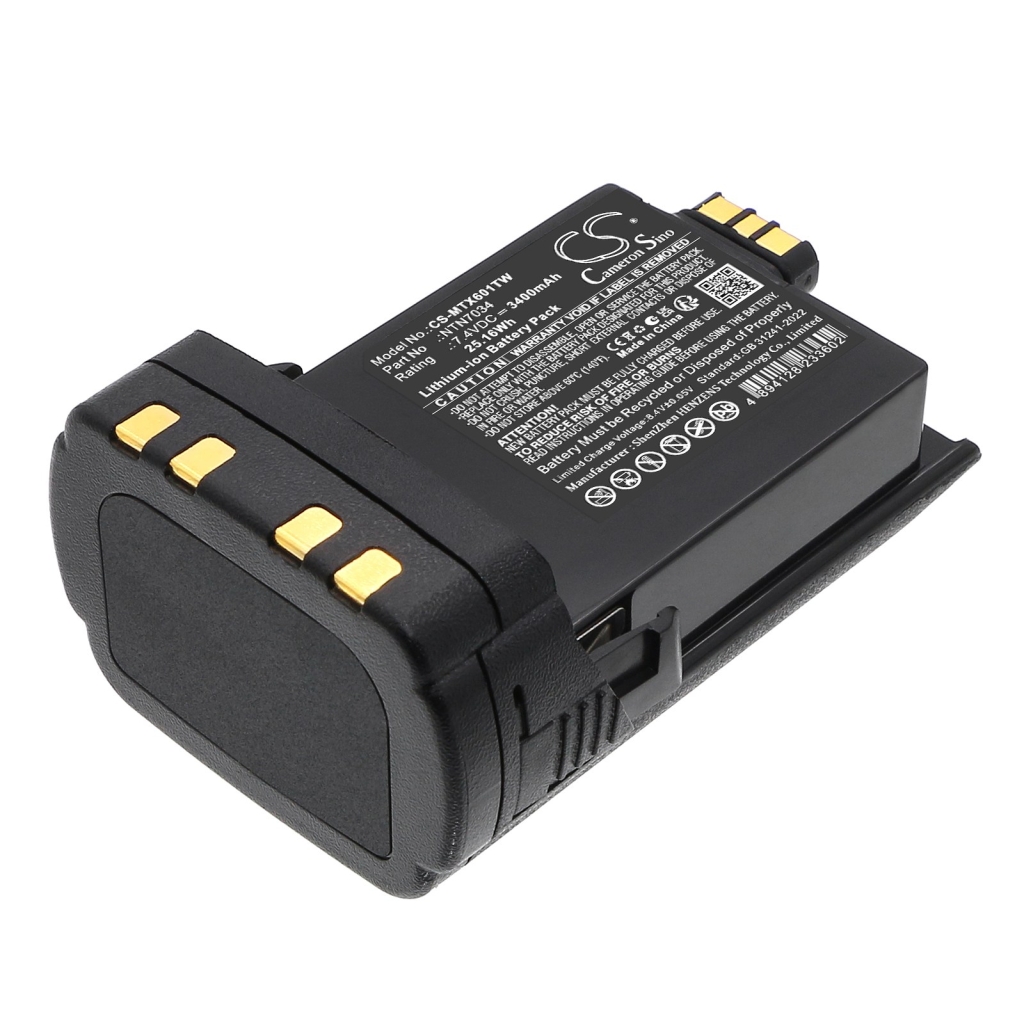 Batteries compatible avec Motorola APX6000 APX6000 P25 CS-MTX601TW