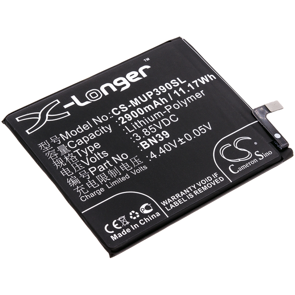 Batterie de téléphone portable Xiaomi CS-MUP390SL