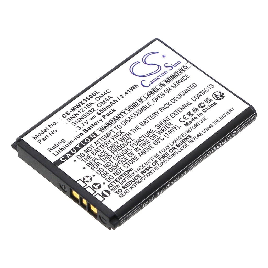 Batterie de téléphone portable Motorola CS-MWX350SL