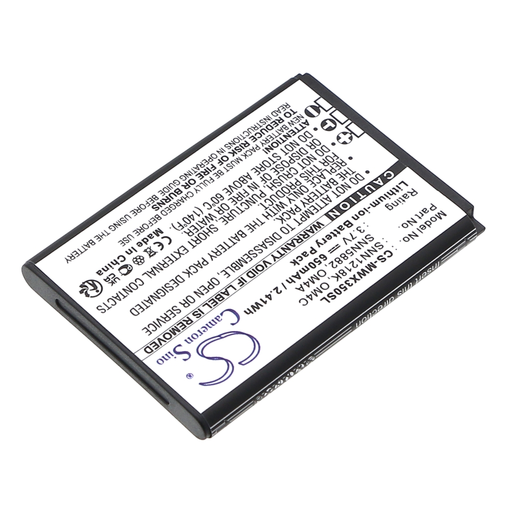 Batterie de téléphone portable Motorola CS-MWX350SL