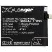 Compatible battery replacement for MeiZu BT43