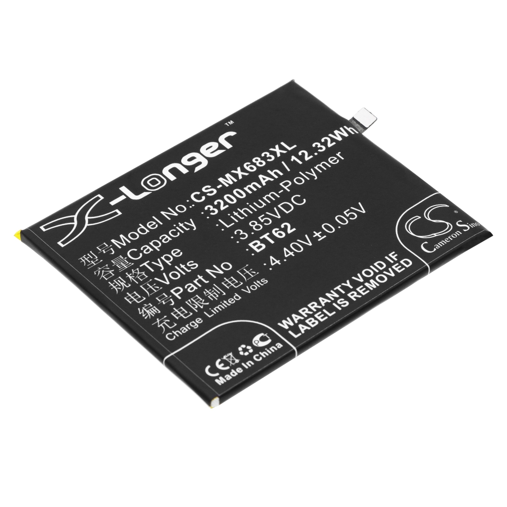 Batterie compatible avec MeiZu Meilan CS-MX683XL