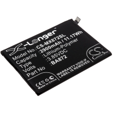 Remplacement de batterie compatible pour Meilan BA872