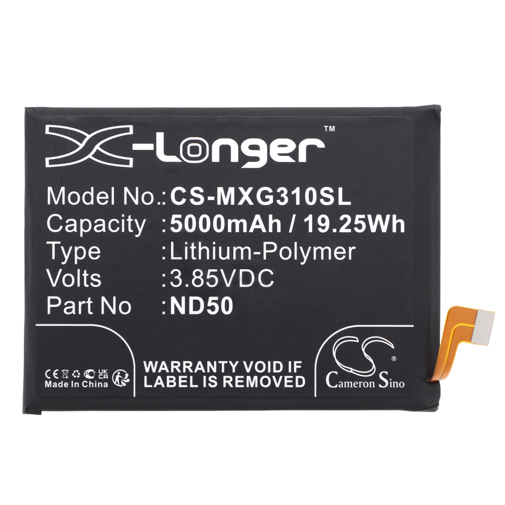 Batterie de téléphone portable Motorola CS-MXG310SL
