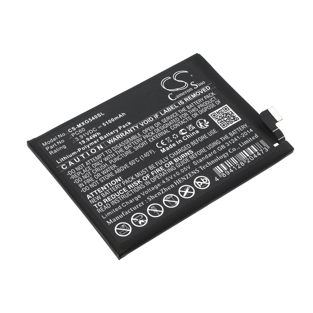Batterie de téléphone portable Motorola CS-MXG540SL