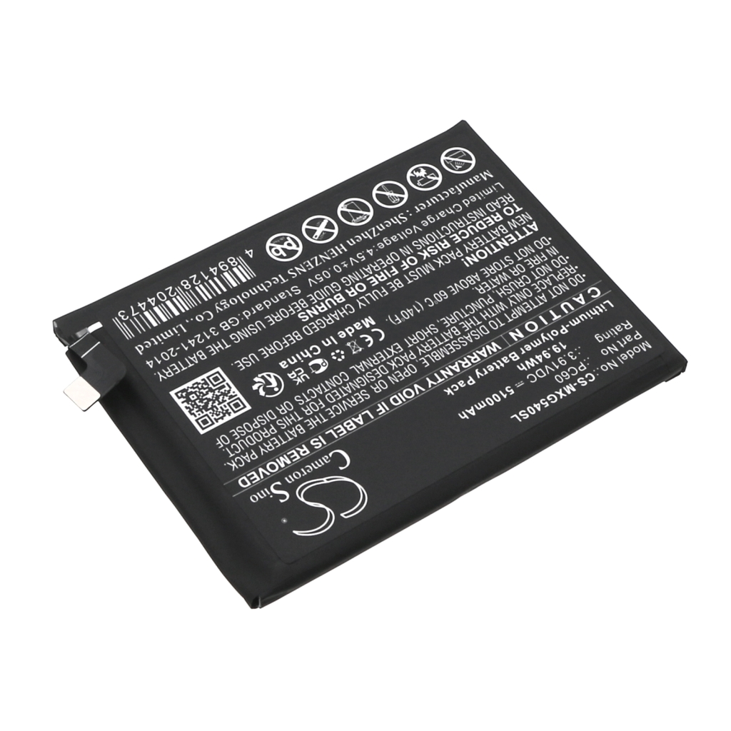Batterie de téléphone portable Motorola CS-MXG540SL