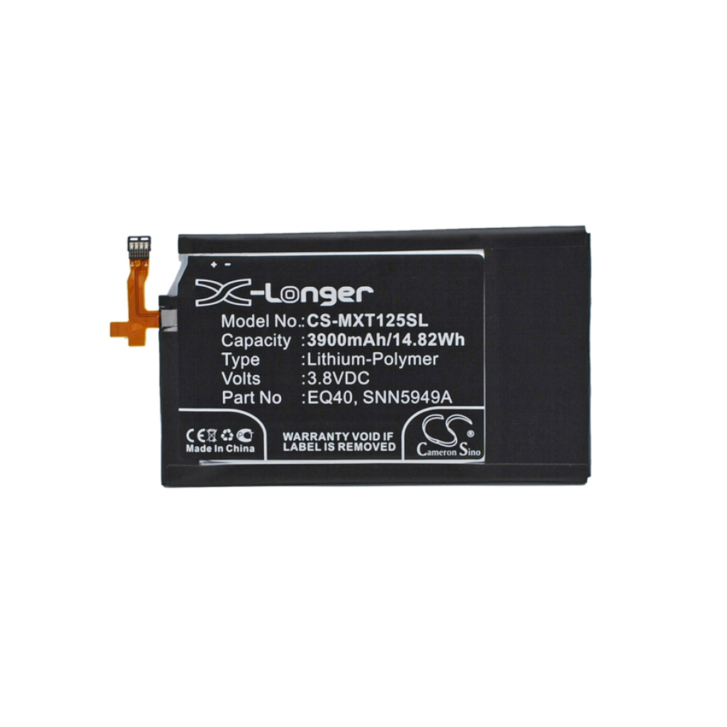 Batterie de téléphone portable Motorola CS-MXT125SL