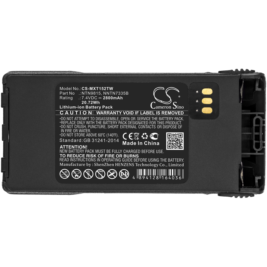 Battery Replaces NTN9861