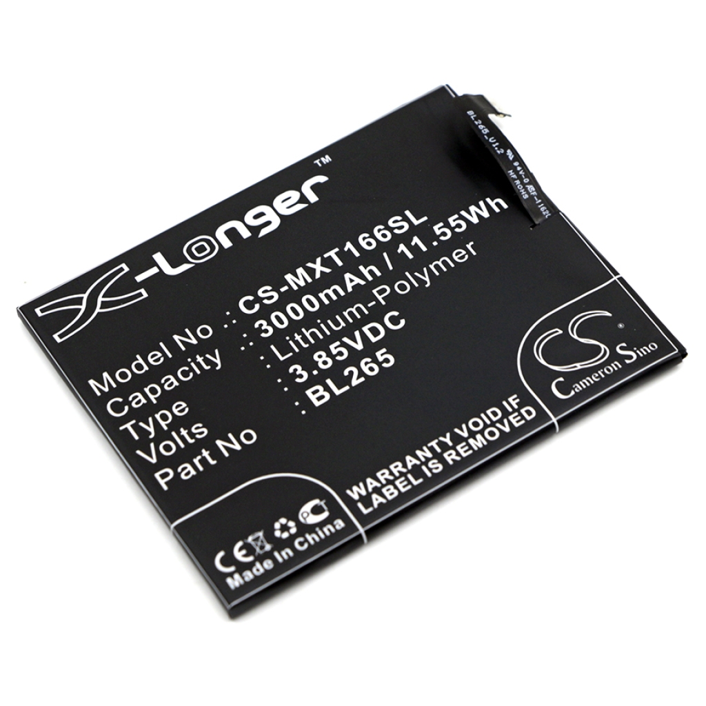 Batterie de téléphone portable Motorola CS-MXT166SL
