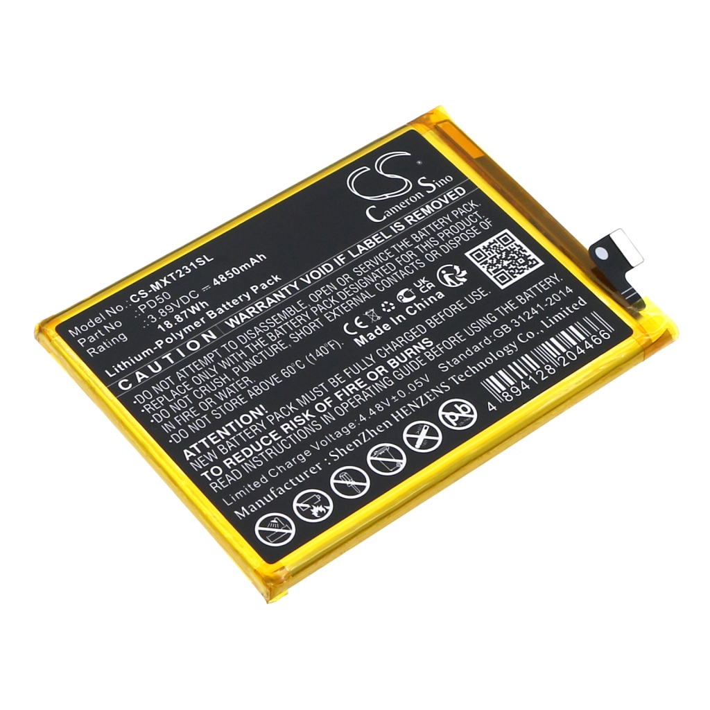 Batterie de téléphone portable Motorola CS-MXT231SL