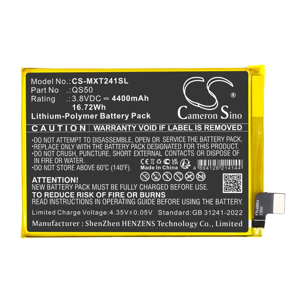 Batterie Remplace QS50