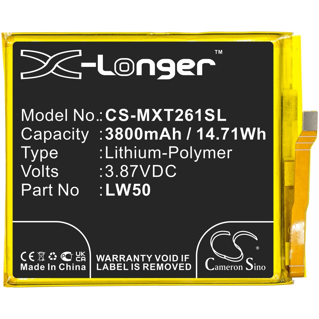 Batterie de téléphone portable Motorola CS-MXT261SL