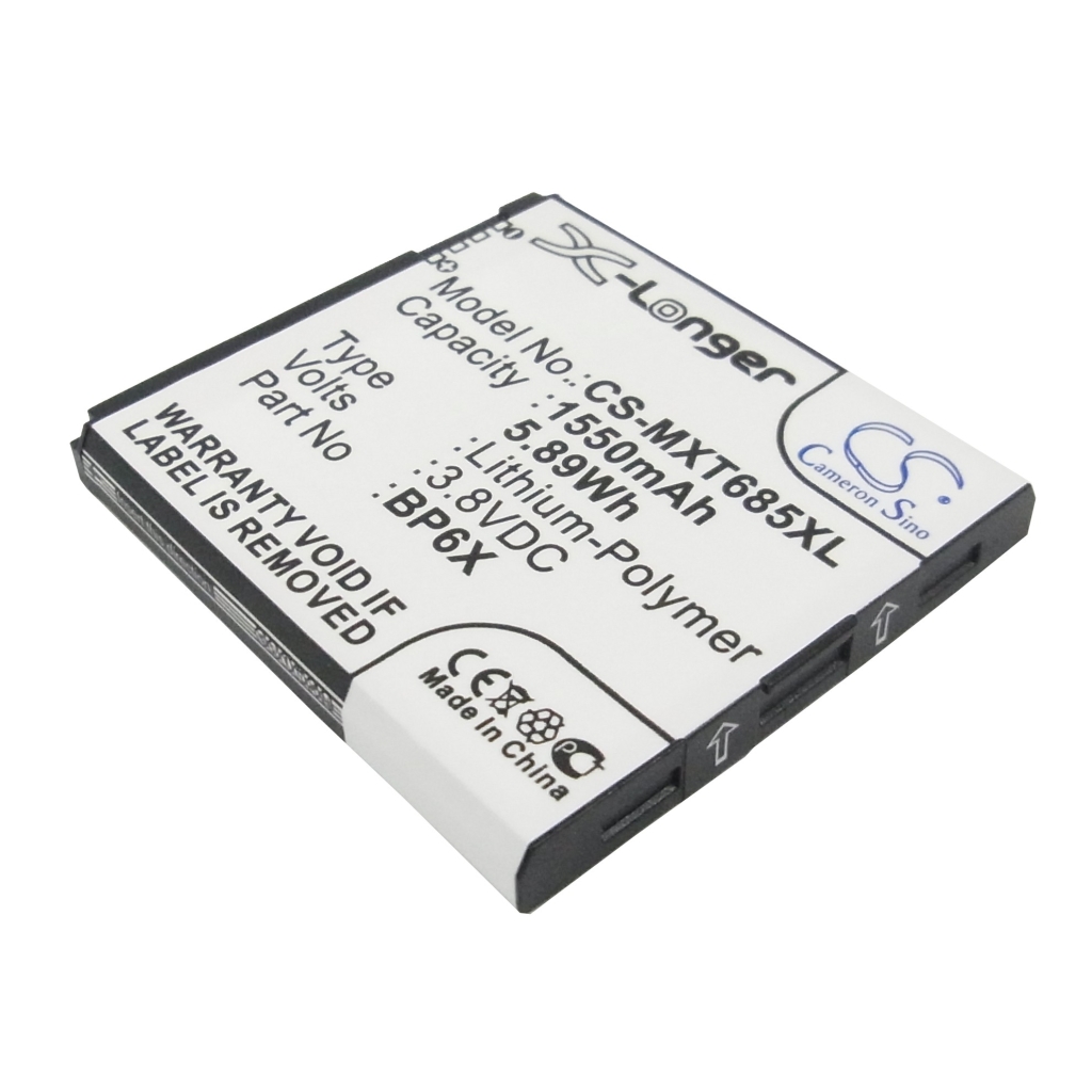 Batterie de téléphone portable Motorola CS-MXT685XL