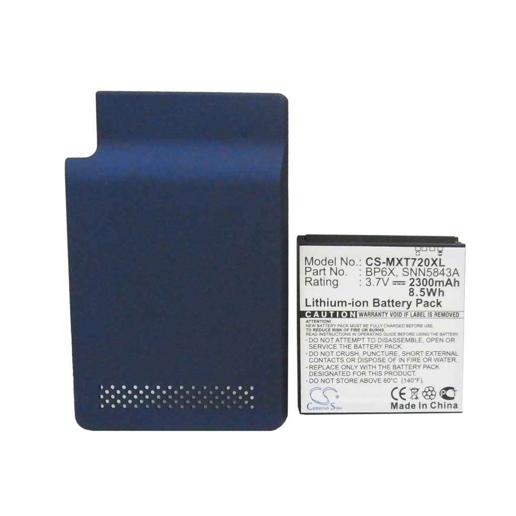 Batterie compatible avec Motorola CS-MXT720XL