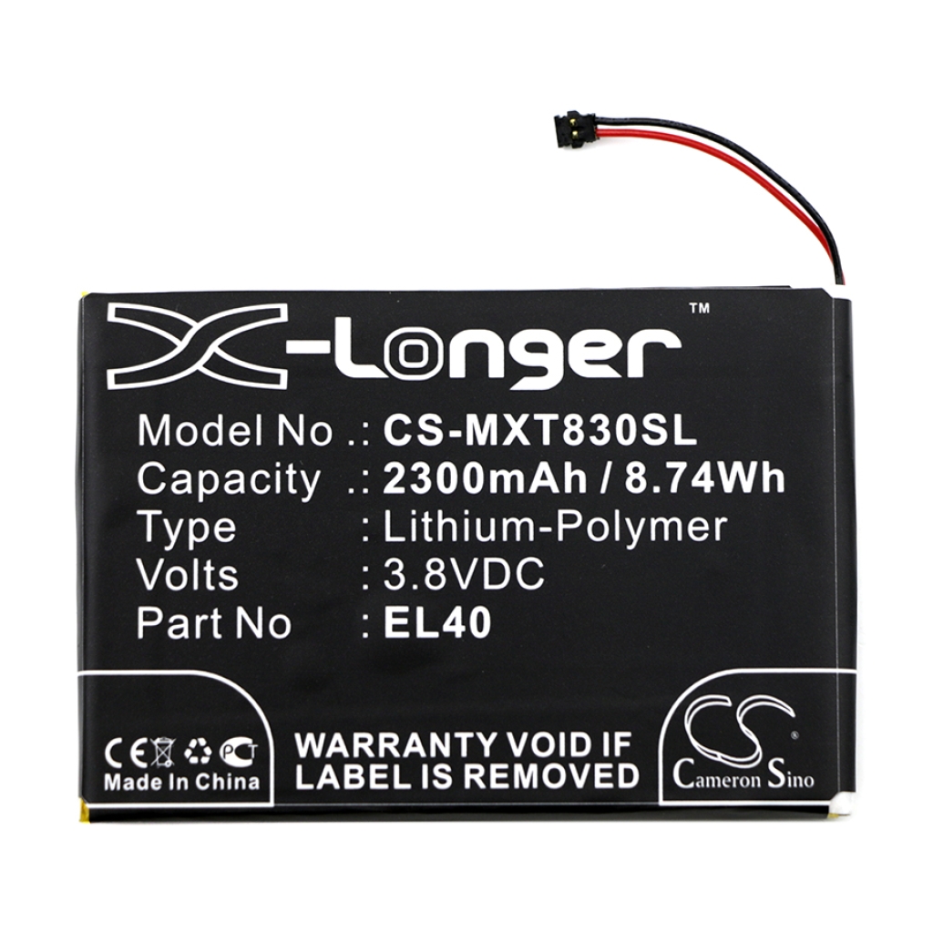 Batterie de téléphone portable Motorola CS-MXT830SL