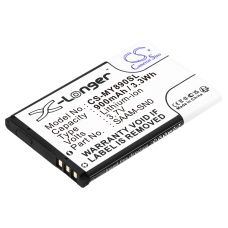 Compatible battery replacement for KDDI 189950240,BL-4V,BP-121,BS-41,BS-45...