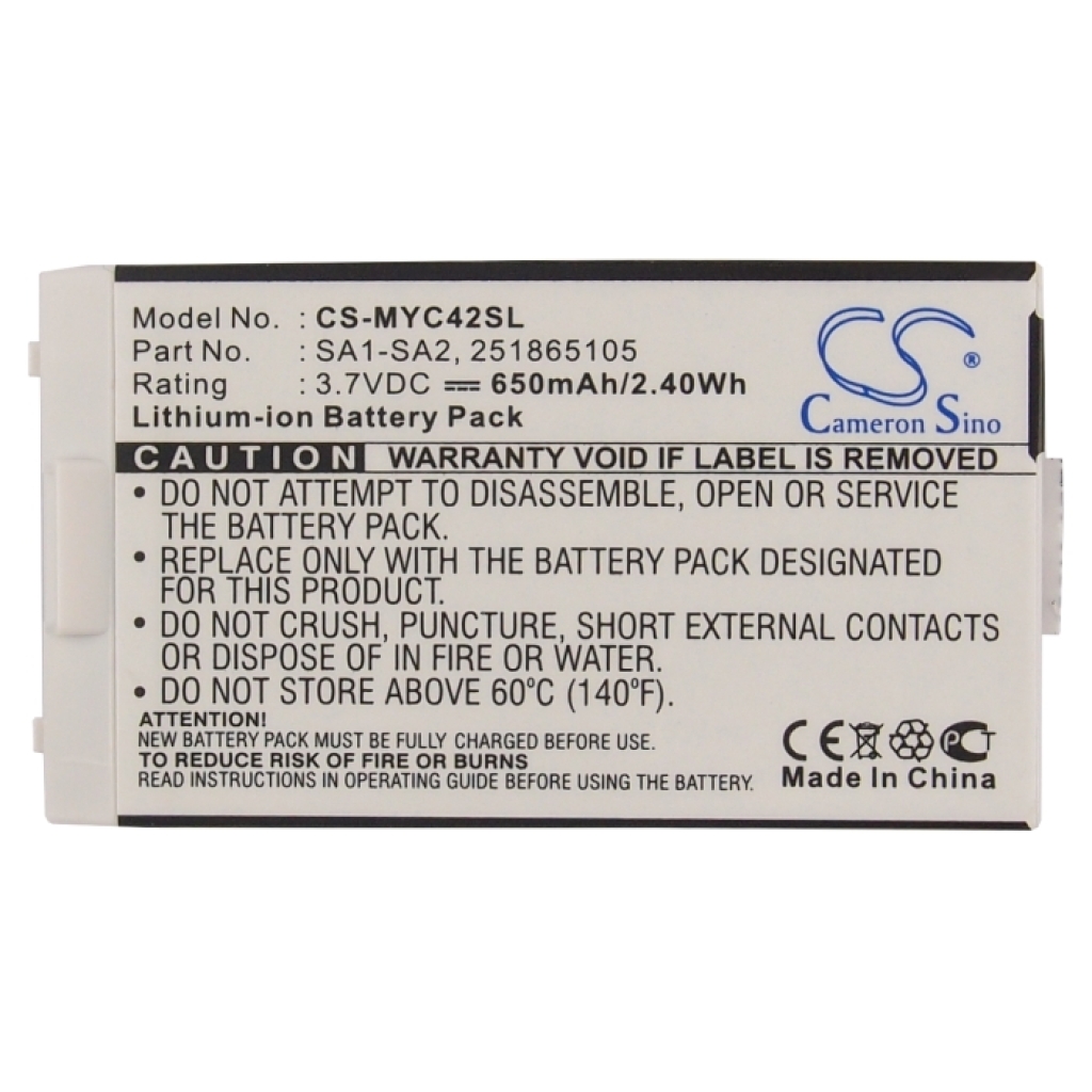 Batterie pour Sagem MYC4-2