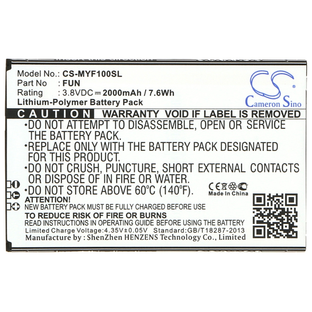 Batterie pour Myphone Fun