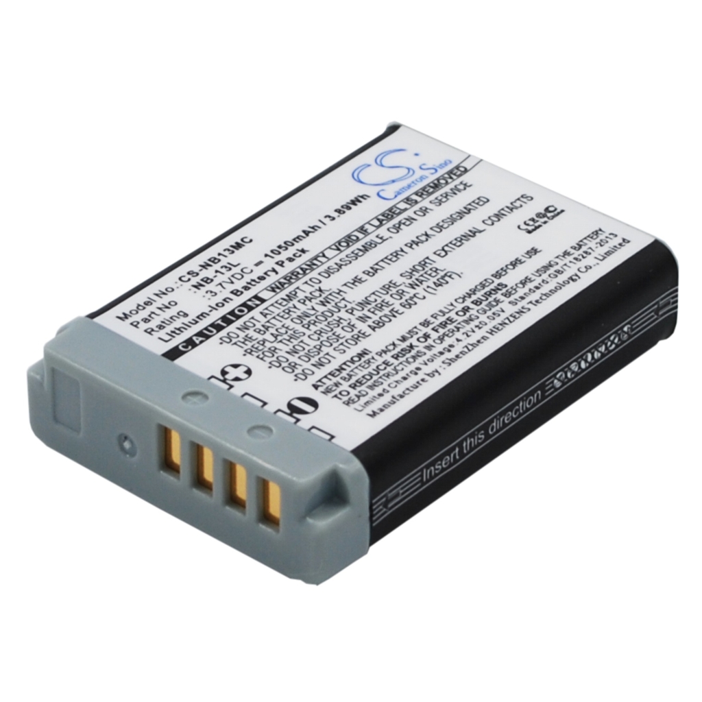 Batterie de l'appareil photo Canon CS-NB13MC