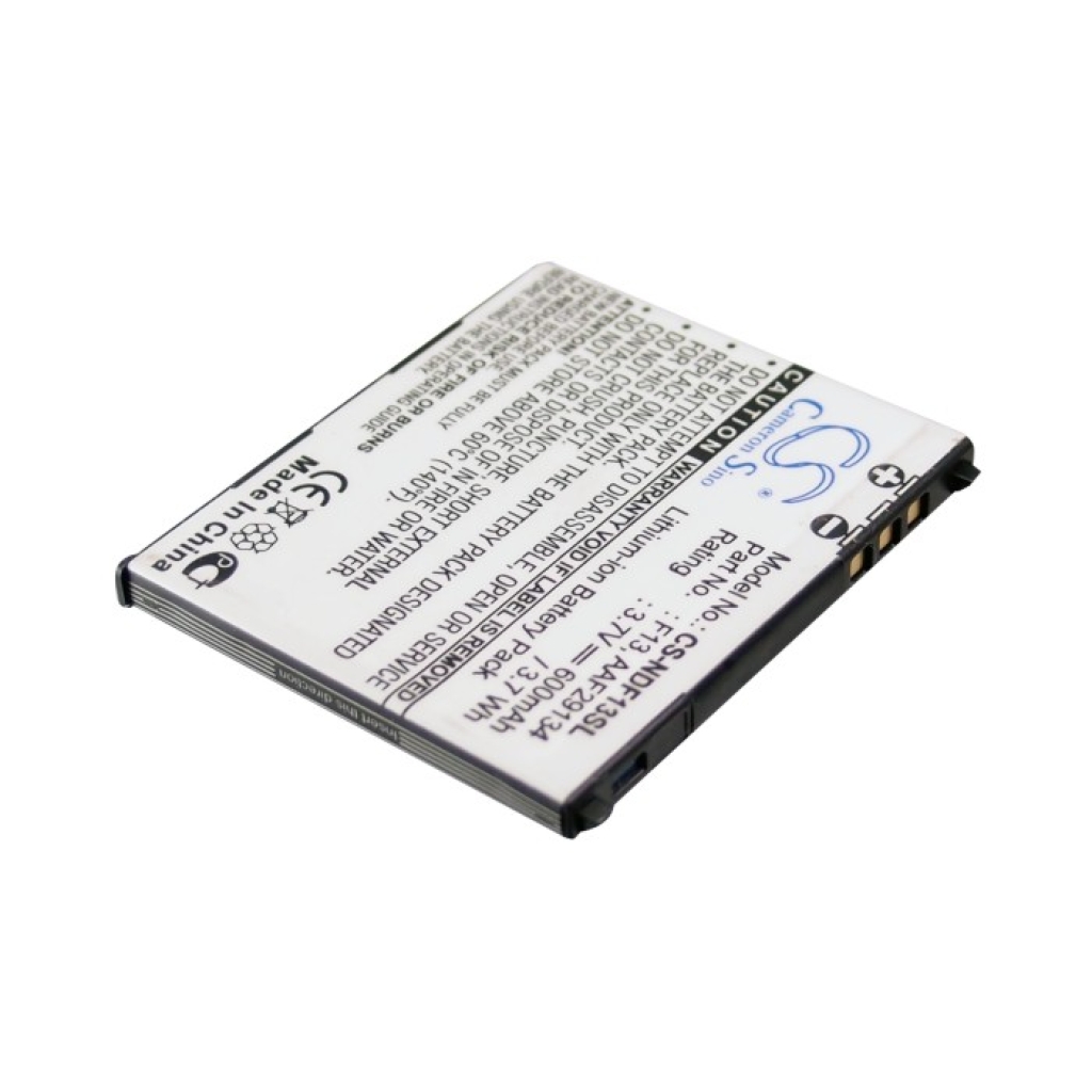 Batterie de téléphone portable NTT Docomo CS-NDF13SL
