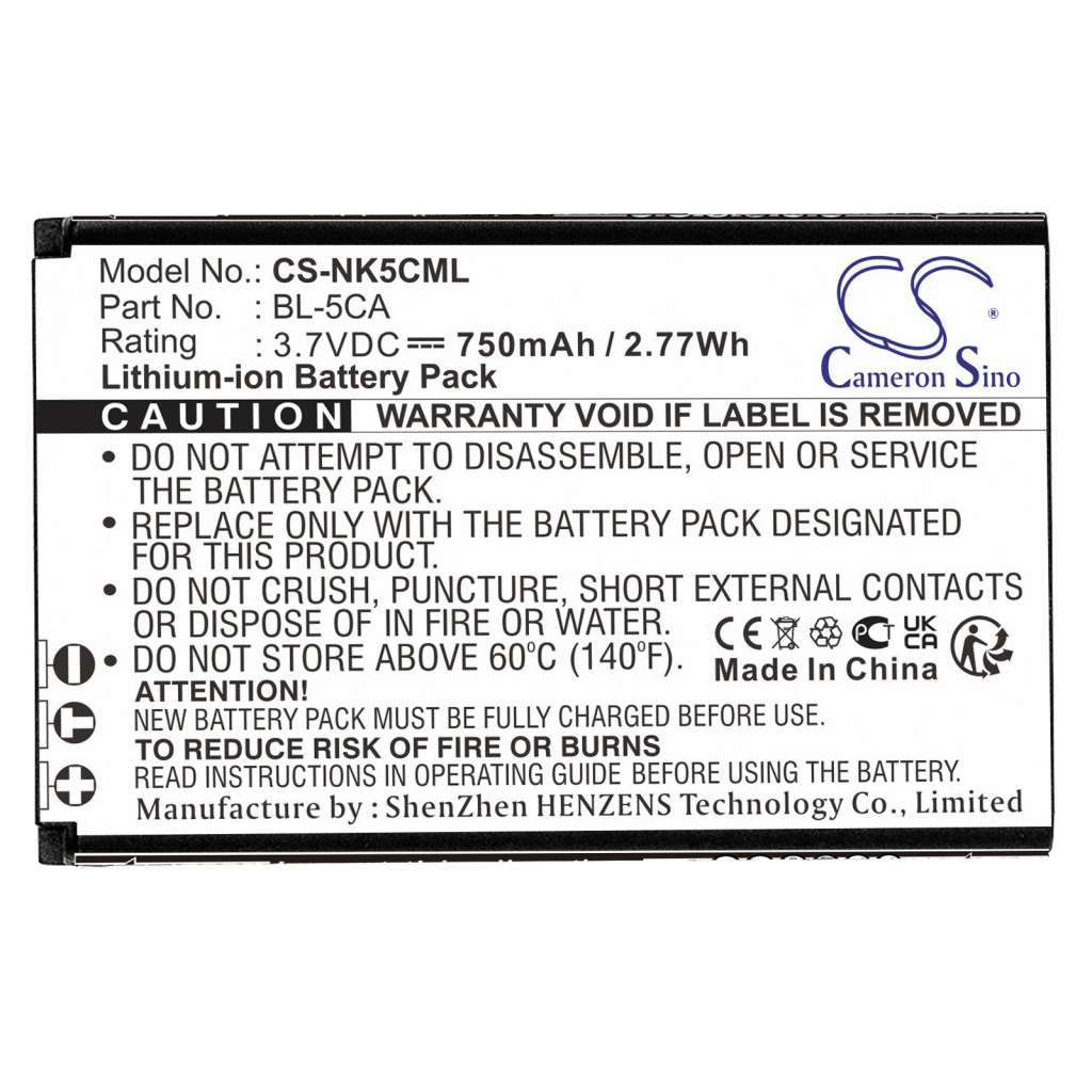 Batteries Remplace NKBF01