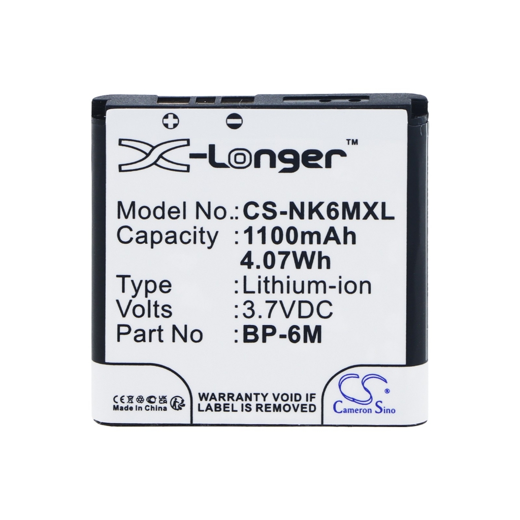 Battery compatible with Nokia