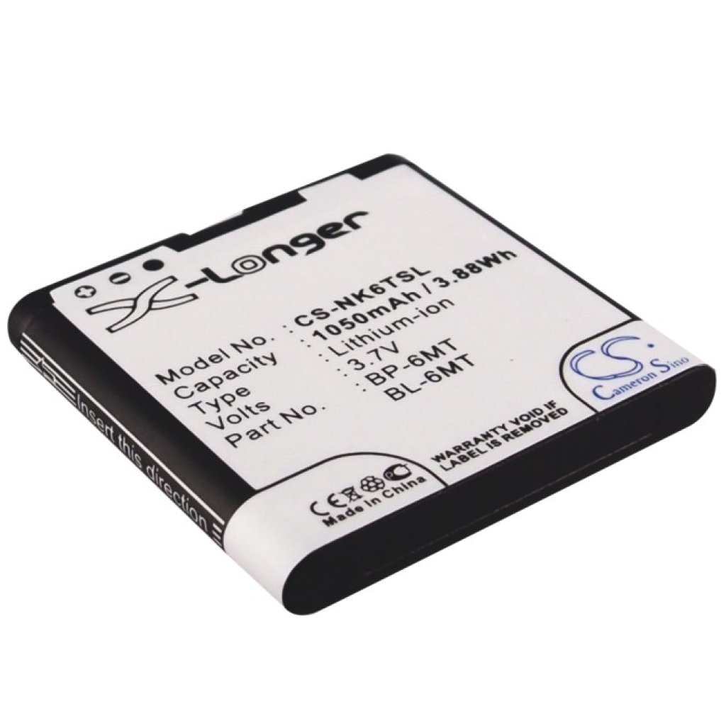 Batterie compatible avec Nokia Brondi CS-NK6TSL