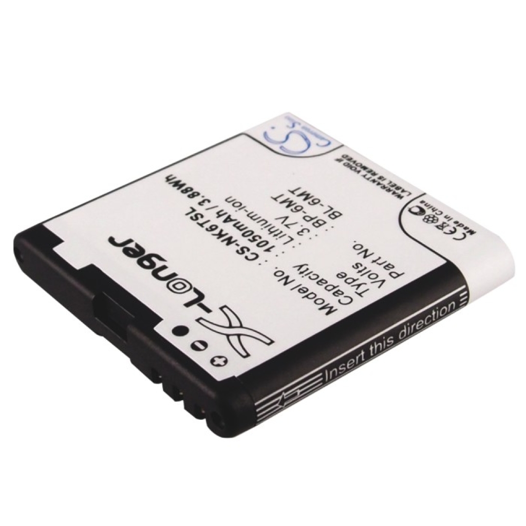 Batterie compatible avec Nokia Brondi CS-NK6TSL