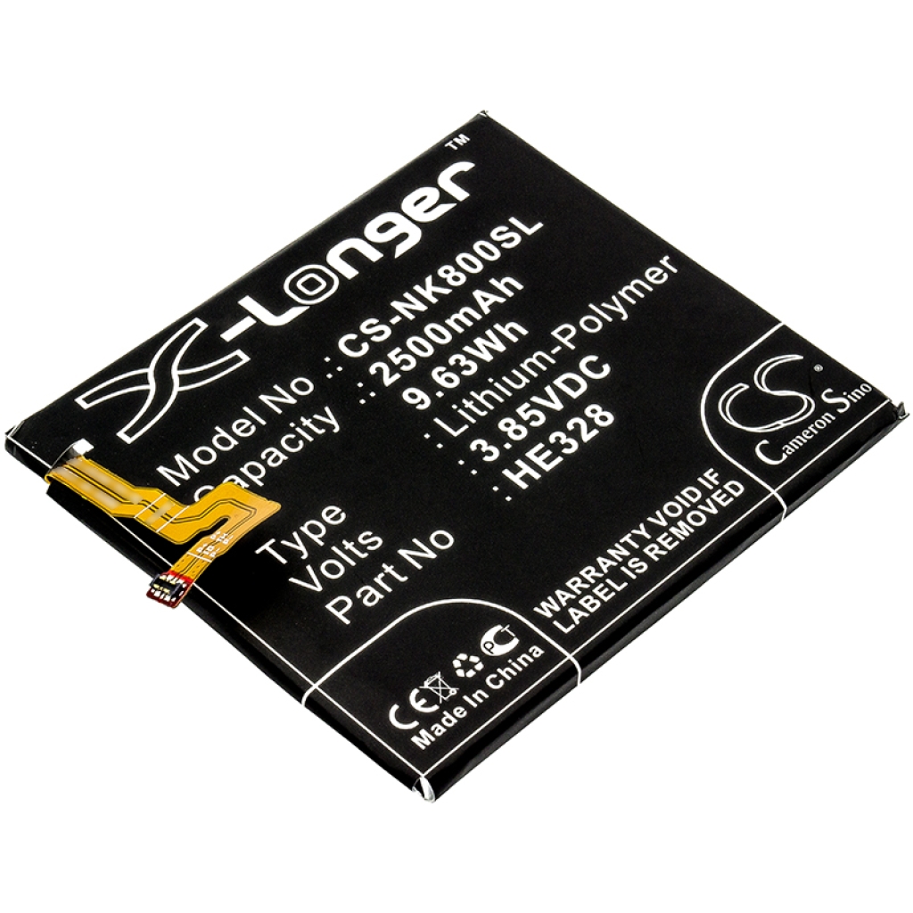 Remplacement de batterie compatible pour Nokia HE328