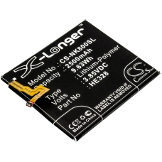 Remplacement de batterie compatible pour Nokia HE328